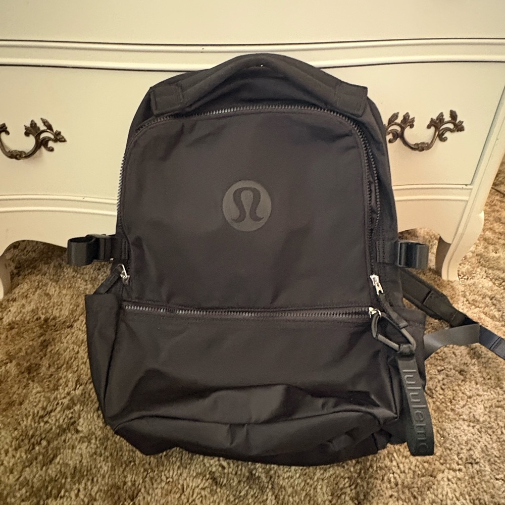 Lululemon Black Crew 22L Backpack